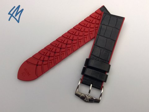 Hybrid ZRC kůže  červená