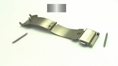 KRÁTKÁ skládací spona s dvěma tlačítky TITAN / š. 10 mm