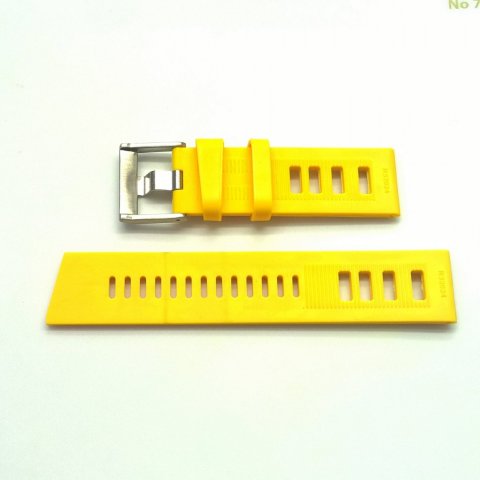 ISOFRANE Style / ŽLUTÝ silikon š. 24 / 24 mm