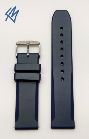 LUGANO tmavě modrá / dark blue / š. 20 (20) mm Morellato