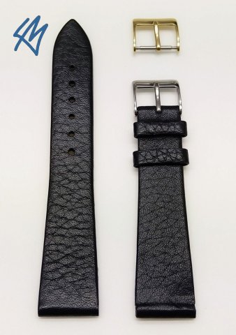 SLIM Buffalo černý / black š. 20 / 16 mm