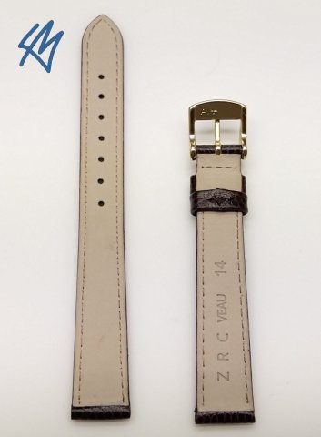 NEWPORT XS tmavě hnědý / ZRC š. 14 (12) mm