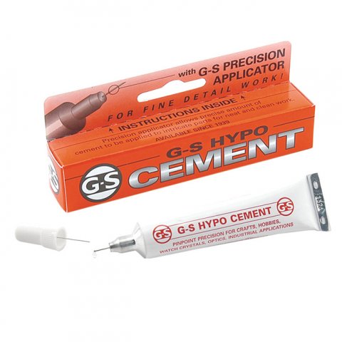 G&S Hypo Cement - lepidlo na sklo / made in USA