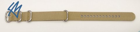 CANVAS ZULU / béžová š. 20 mm