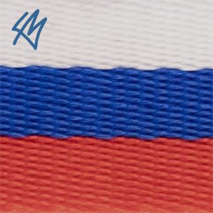 Nato heavy / červená, modrá, bílá / š. 22 mm