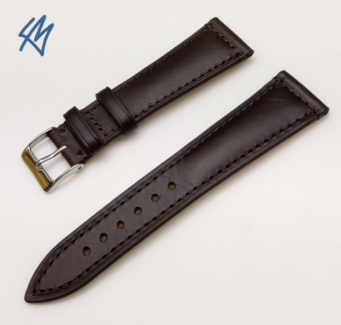 AKORD tmavě hnědý / dark brown š. 20 (16) mm
