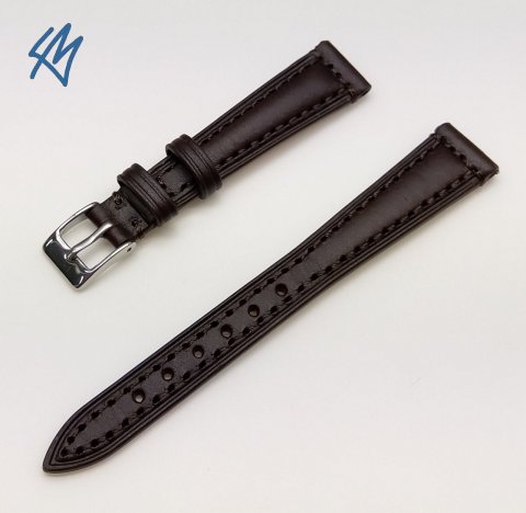 AKORD XS tmavě hnědý / dark brown š. 14 (10) mm