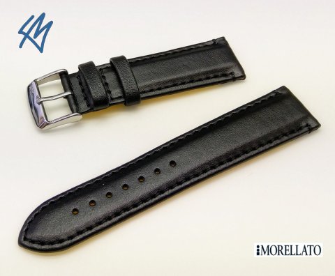 ROWING černá / š. 22 (20) mm Morellato