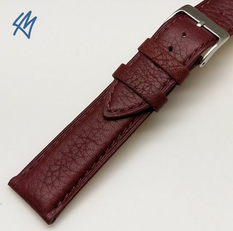 SAVANA Buffalo burgundská červená š. 22 (20) mm