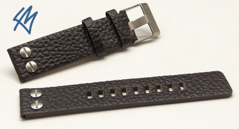 DIESEL tmavě hnědá š. 22 (22) mm