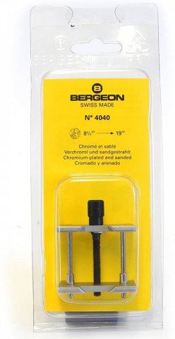 Bergeon 4040 (kovový) montážní můstek pro opravu hodinek - VELKÝ