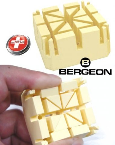 KOSTKA BERGEON 6744-P - pro zkracování kovonáramků - SVĚTLE ŽLUTÁ
