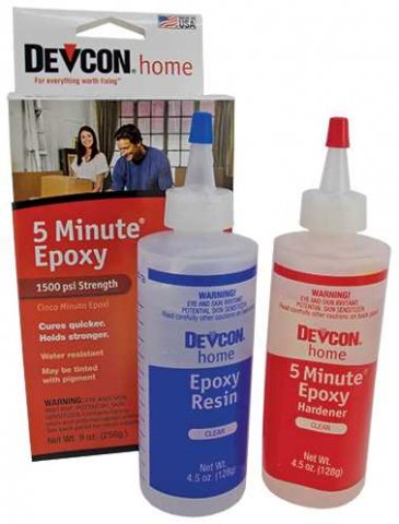 DEVCON Rapid Epoxy - univerzální epoxid / 250 ml