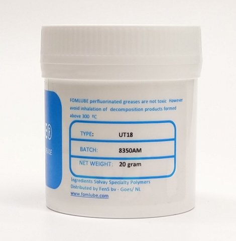 FOMLUBE® (Fomblin® UT18 PTFE) / 20g - speciální syntetický tuk