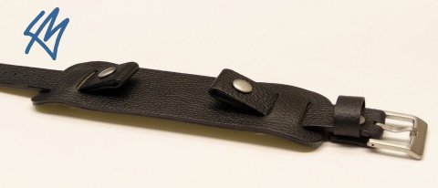 WANDERER černý s podložkou / š. 20 (20) mm Condor