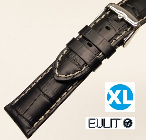 GUINEA CHRONO XL černá / š. 20 (18) mm / Eulit