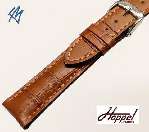 JACKSON cognac hnědá / š. 20 (18) mm Happel