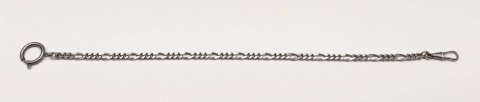 FIGARO PANCR ANTIK- řetěz kapesních hodinek / stříbřený / model 331