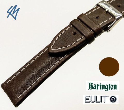 CHRONOMASTER tmavě hnědá / š. 22 (20) mm / Barington