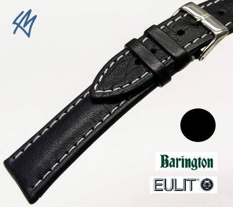 CHRONOMASTER černá / š. 20 (18) mm / Barington