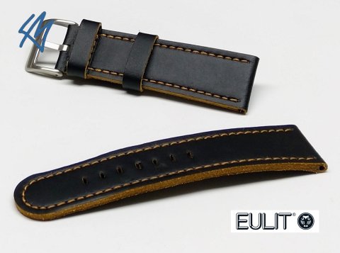 OLYMP černá + zlatohnědá / š. 26 (22) mm / Eulit