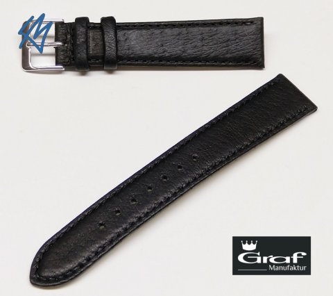 PIGGY XS černá / š. 14 (12) mm / Graf Manufaktur