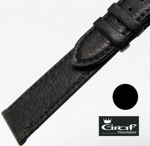 PIGGY černá / š. 16 (16) mm / Graf Manufaktur