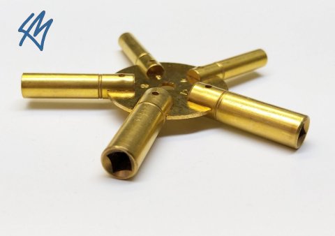 Klíč "hvězda" pro natahování velkých hodin - model 4100