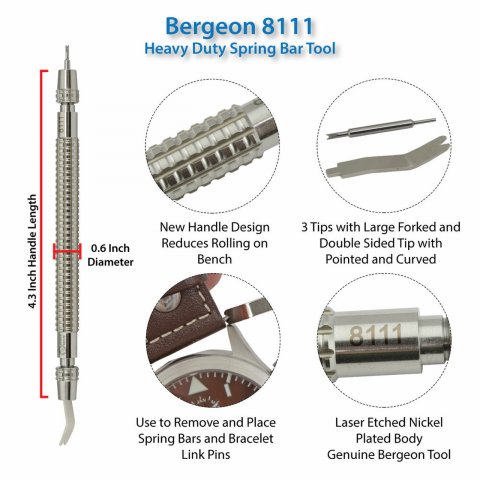 VYSTĚŽEJKOVAČ "EXTRA" BERGEON 8111 (heavy duty)
