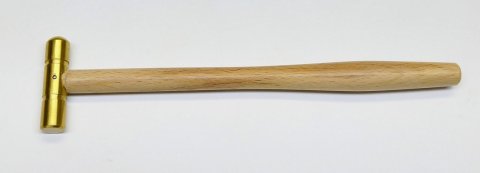 Palička mosazná - plochá a klenutá Ø 13 mm / 70g