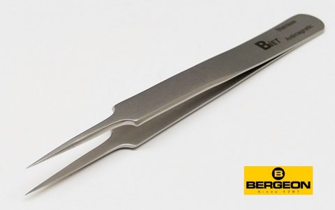 Bergeon 7024-5 hodinářská pinzeta / Swiss made
