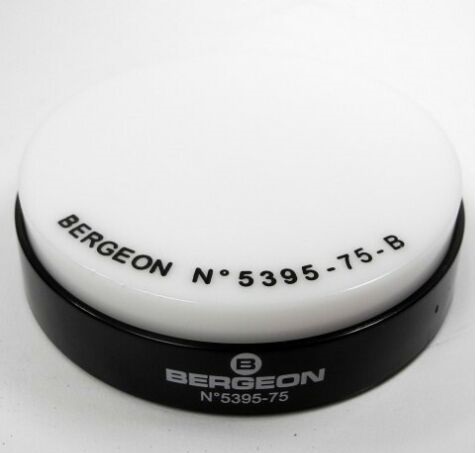 Bergeon 5395-75B gelová bílá pracovní podložka Ø 75mm / Swiss made
