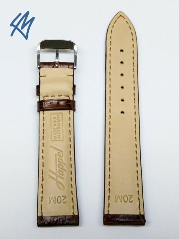 JACKSON mahagoni hnědá / š. 20 (18) mm Happel