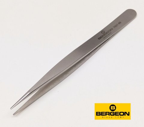 Bergeon 7027-00 hodinářská pinzeta / Swiss made