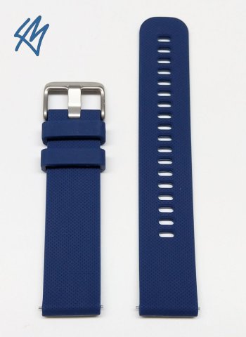 BYTE silikon / modrá / š. 22 (22) mm Morellato