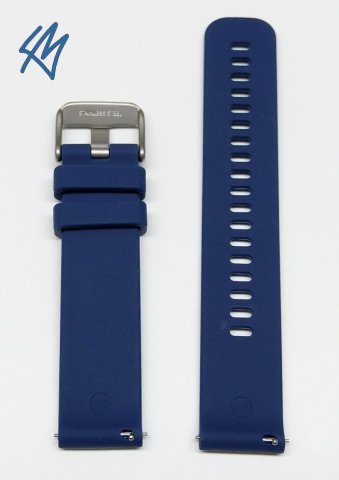 BYTE silikon / modrá / š. 22 (22) mm Morellato