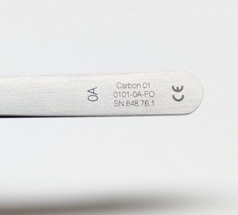 Dumont no.0a Carbon01 - hodinářská pinzeta / SWISS