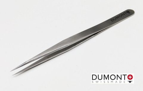Dumont no.3 Carbon01 - hodinářská pinzeta / SWISS