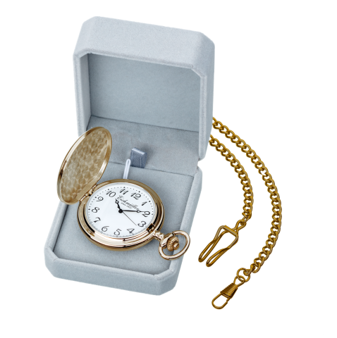Kapesní hodinky Eichmüller / zlatá vintage + řetízek ( sada E1004) Kapesní hodinky Eichmüller / zlatá vintage + řetízek ( sada E1004)