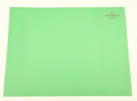 Bergeon 7808 - zelená měkká pracovní podložka