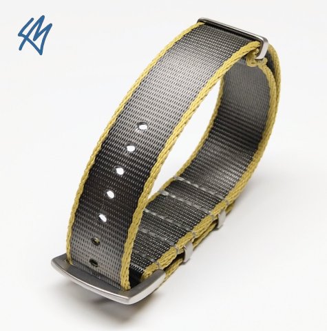 Nato heavy / šedá, béžová / š. 22 mm