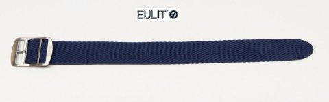 BALTIC perlon průvlek, modrá navy / š. 20 mm / EULIT