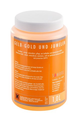 Čistící lázeň na žluté zlato 1000 ml / SAMBOL / Germany