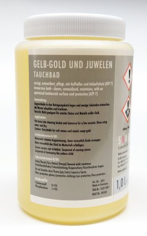 Čistící lázeň na žluté zlato 1000 ml / SAMBOL / Germany