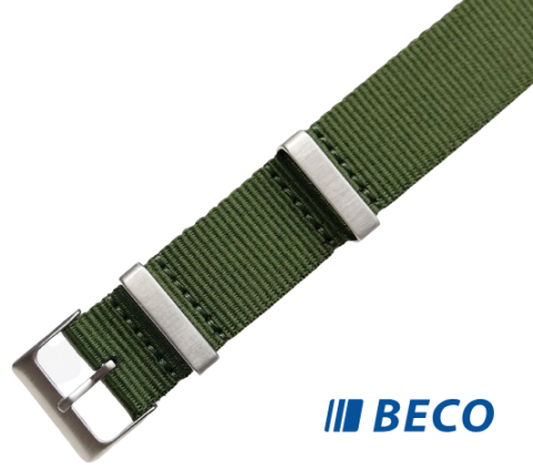 BECO Nato, zelená / š. 20 mm / Beco Technic