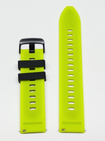 SOLARO silikon / černá, neon zelená / š. 20 (20) mm
