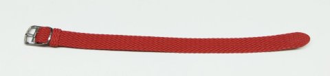 KRISTALL perlon průvlek, červená / š. 12 mm / EULIT