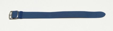 KRISTALL perlon průvlek, modrá / š. 12 mm / EULIT