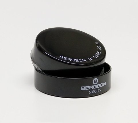Bergeon 5395-55N gelová černá pracovní podložka Ø 55mm  Swiss made