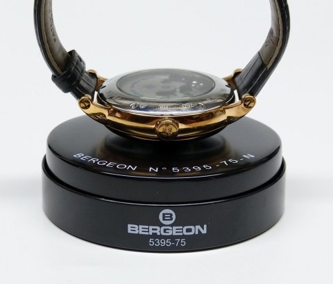 Bergeon 5395-75N gelová černá pracovní podložka Ø 75mm  Swiss made